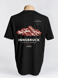 GRYD1 Summit Innsbruck T-shirt in black – rear view | Black